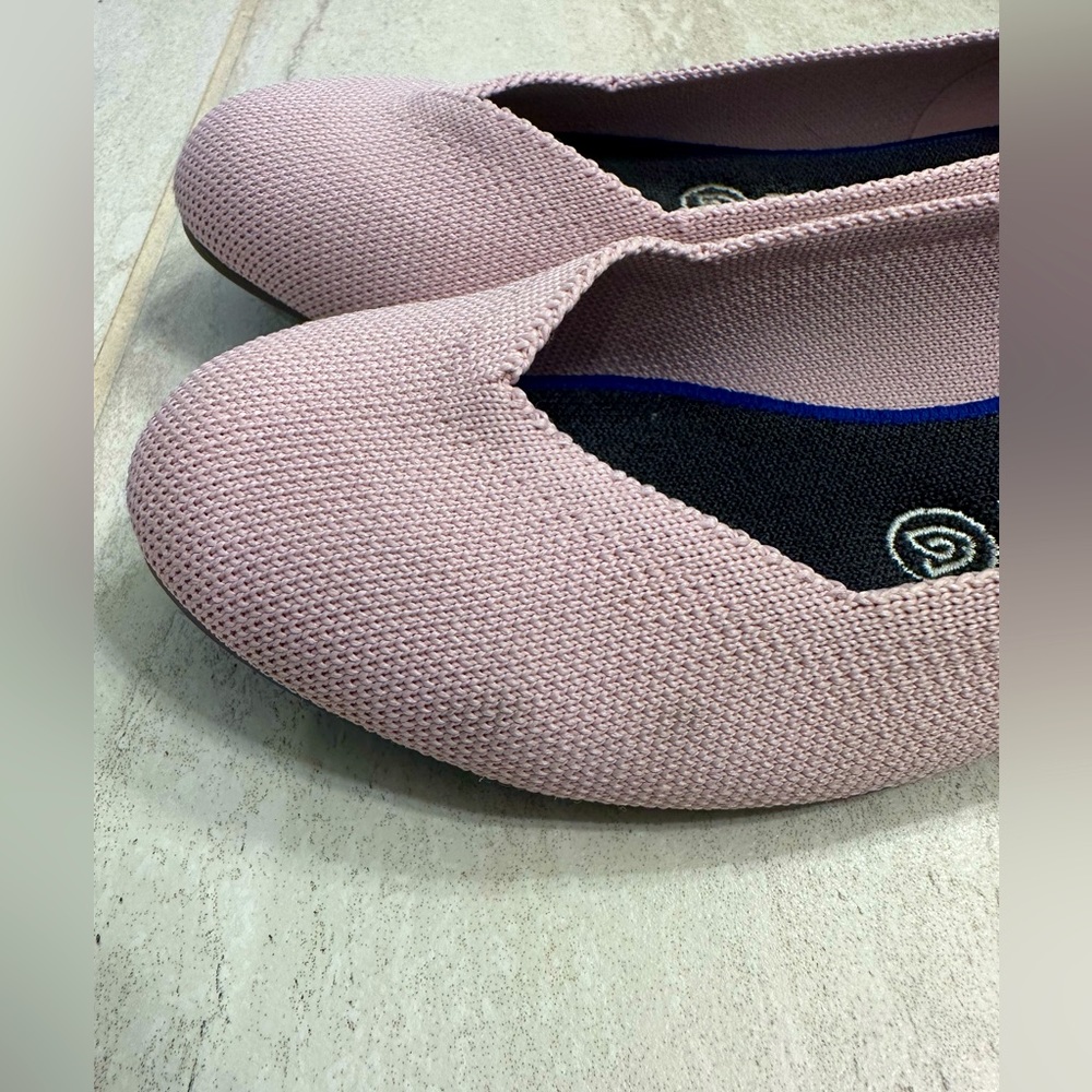 Rothy’s Petal Pink Round Toe Ballet Flat Size 7 - Picture 6 of 7